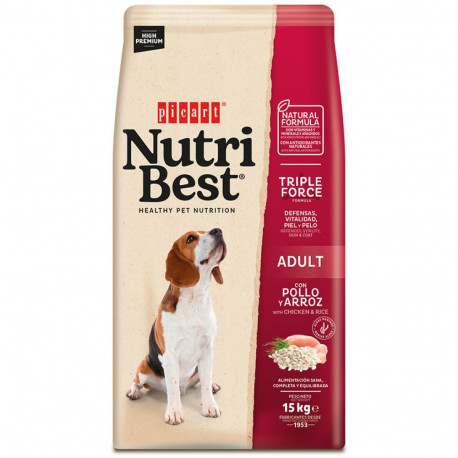 Nutribest Adult Chicken & Rice koeratoit 15kg