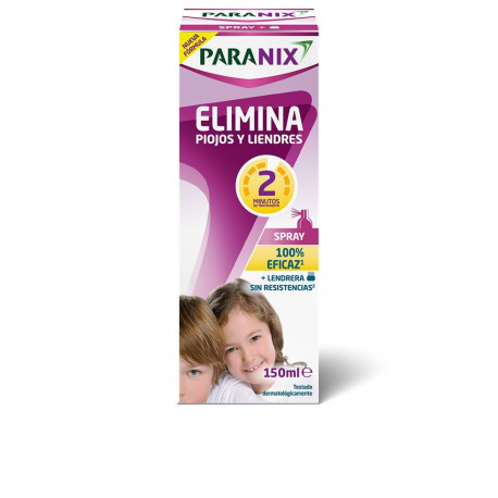 PARANIX ELIMINA PIOJOS Y LIENDRES SPRAY LOTE 2 pz