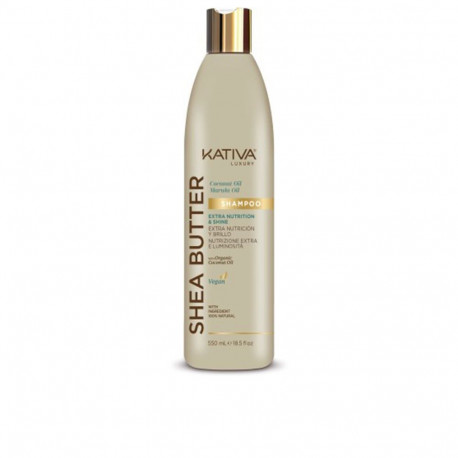 KATIVA SHEA BUTTER coconut & marula oil shampoo 550 ml
