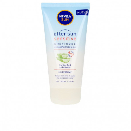 NIVEA SUN AFTER SUN SENSITIVE gel crema sin perfume 175 ml