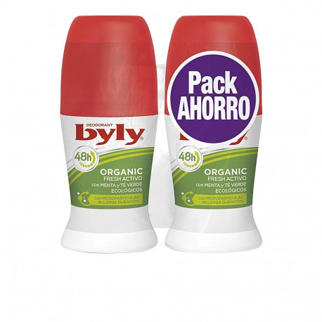 BYLY ORGANIC EXTRA FRESH desodorante ROLL-ON lote