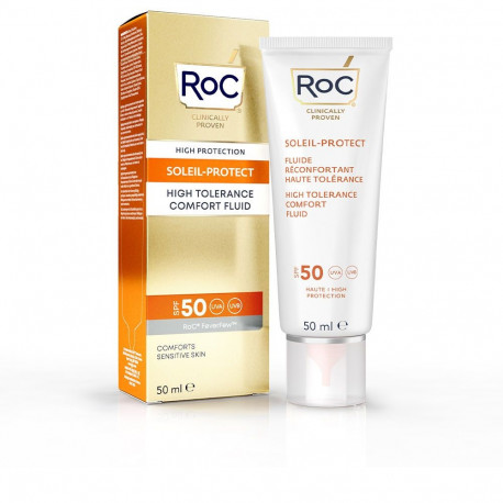 ROC PROTECCIÓN SOLAR alta tolerancia SPF50 50 ml
