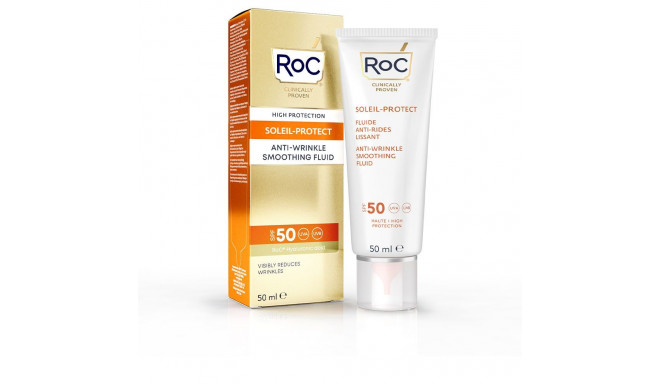 ROC PROTECCIÓN SOLAR anti-arrugas SPF50 50 ml