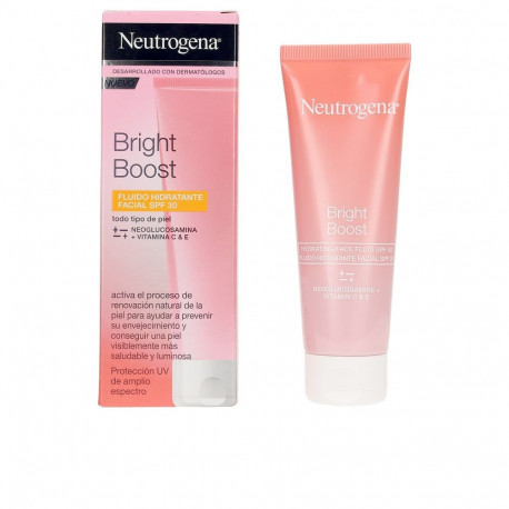 NEUTROGENA BRIGHT BOOST fluido facial hidratante SPF30 50 ml