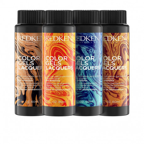 Redken geel-juuksevärv Color Gel Lacquers #5NN 60ml x 3, natural cafe mocha