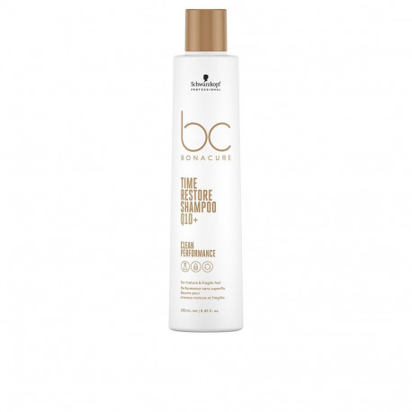SCHWARZKOPF BC TIME RESTORE Q10+ champú 250 ml
