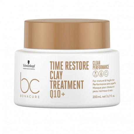 SCHWARZKOPF BC TIME RESTORE Q10+ clay treatment 200 ml