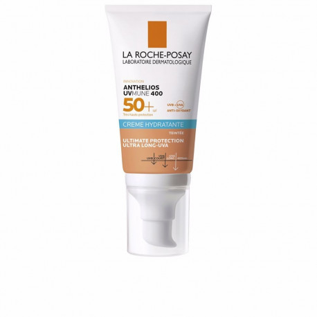 LA ROCHE POSAY ANTHELIOS UV MUNE 400 crema hidratante con color alta protección con SPF50+ 50 ml