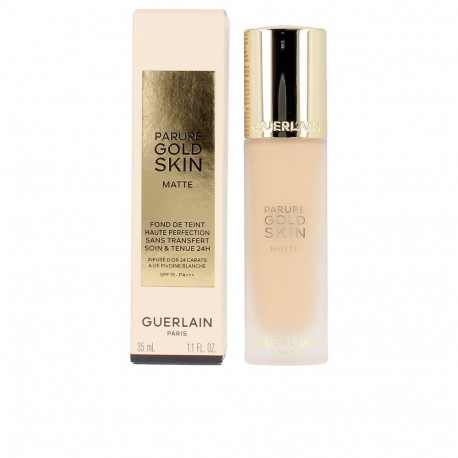 GUERLAIN PARURE GOLD MATE fondo de maquillaje mate #2W 35 ml