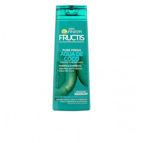 GARNIER FRUCTIS PURE FRESH agua coco fortificante champú 360 ml