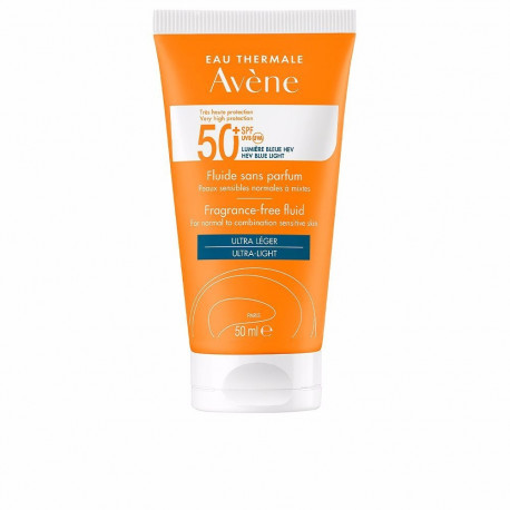 AVÈNE SOLAIRE HAUTE PROTECTION fluido sin perfume SPF50+ 50 ml
