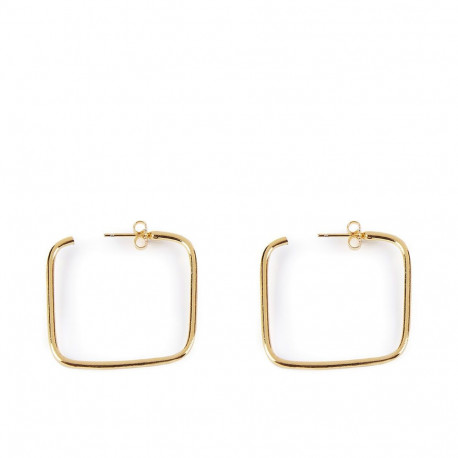 SHABAMA MOORE CUADRADOS pendientes #oro brillo 1 u