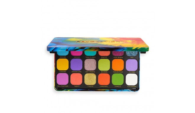 REVOLUTION MAKE UP FOREVER FLAWLESS eyeshadow palette #birds of paradise