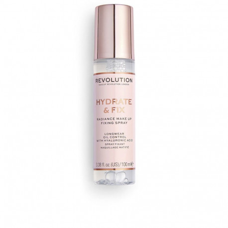 REVOLUTION MAKE UP HYDRATE & FIX radiance make up fixing spray 100 ml
