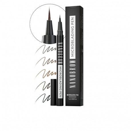 Nanobrow microblading-pliiats 1ml, tumepruun