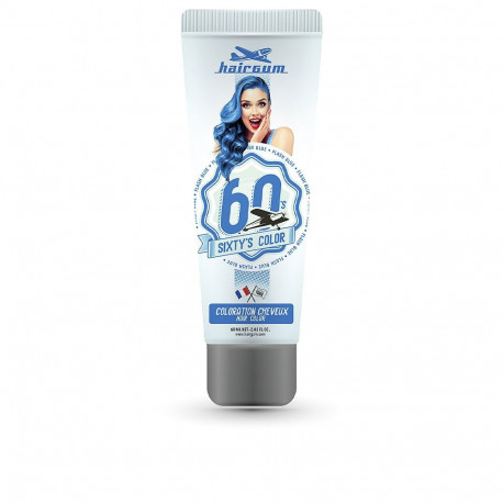 Hairgum juuksevärv Sixty's Color #flash blue, sinine