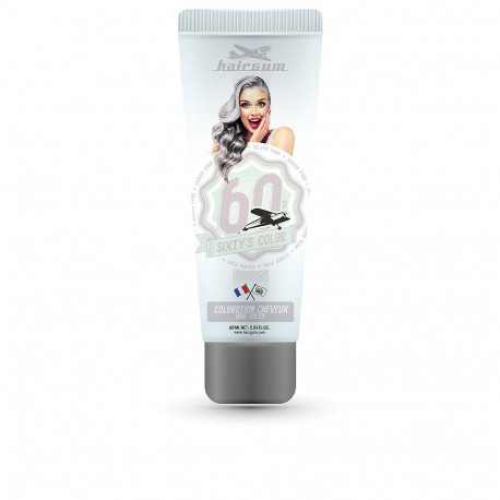 HAIRGUM SIXTY'S COLOR hair color #silver pink