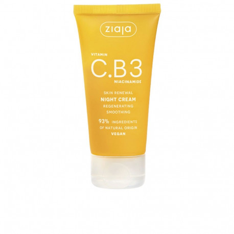 Ziaja taastav öine näokreem Vitamina C.B3 Niacinamida 50ml