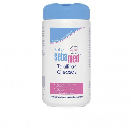 SEBAMED BABY toallitas oleosas 70 u