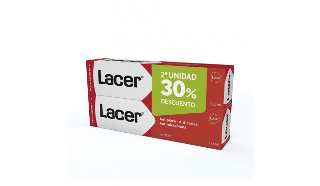LACER PASTA DENTÍFRICA PACK 2 x 125 ml