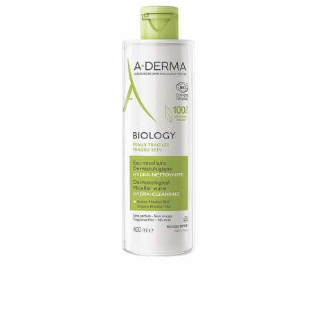 A-DERMA BIOLOGY agua micelar dermatológica 400 ml