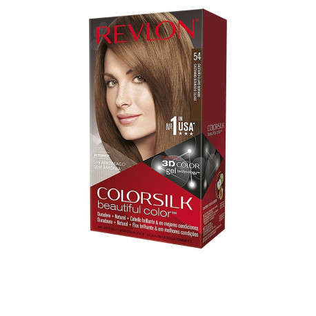 Revlon juuksevärv Colorsilk #54 1tk, hele kuldpruun