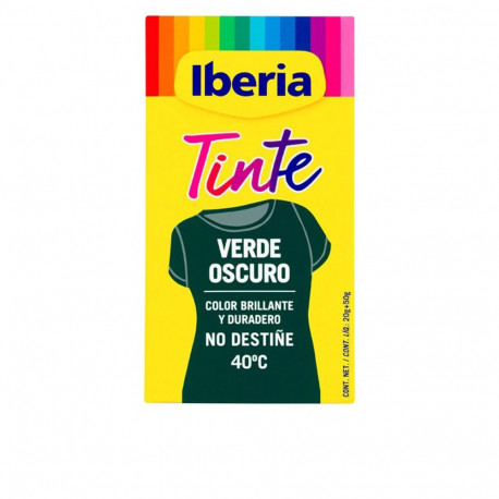 Iberia riidevärv 40º 70g, tume roheline