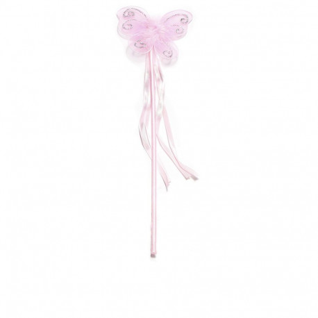 INCA VARITA MARIPOSA cintas en rosa 1 pz