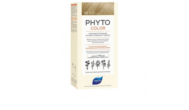 PHYTOCOLOR #10-rubio extra claro 4 u