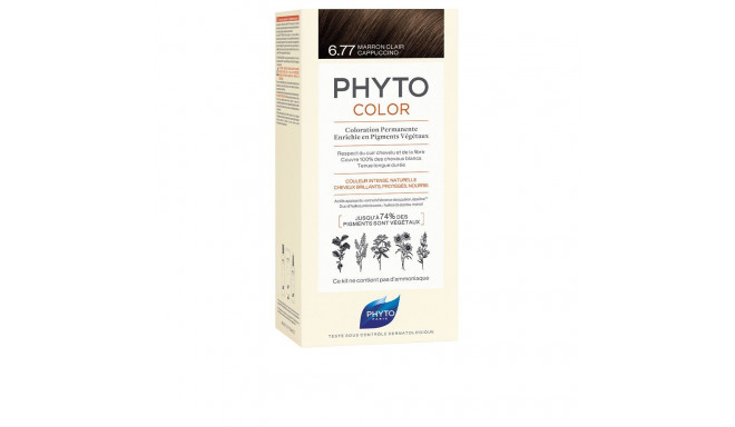 Phytocolor juuksevärv #6.77 4u, helepruun cappuccino