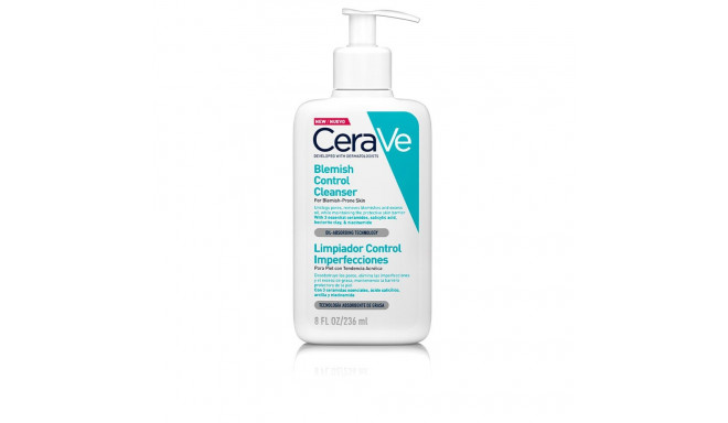CERAVE LIMPIADOR control imperfecciones con ácido salicílico pieles grasas y con tendencia acnéica 2