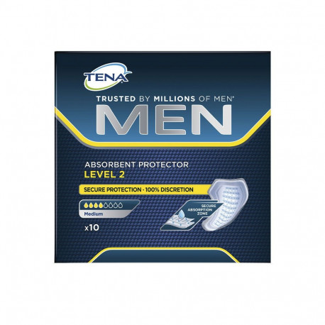 TENA pidamatuse kaitsmed Men Level 2 100% imav 10tk