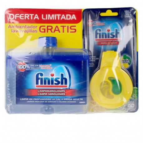 Finish nõudepesumasina puhastusvahend 250ml ja värskendaja 2tk