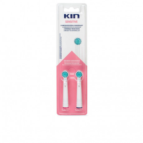 KIN SENSITIVE cabezal cepillo eléctrico universal 2 u