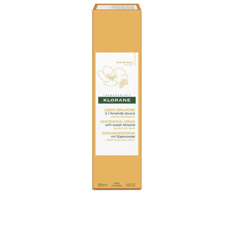 KLORANE A LA ALMENDRA DULCE crema depilatoria 150 ml