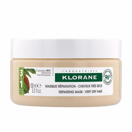 Klorane juuksemask Al Cupuaçu Bio taastav väga kuivadele juustele 150ml