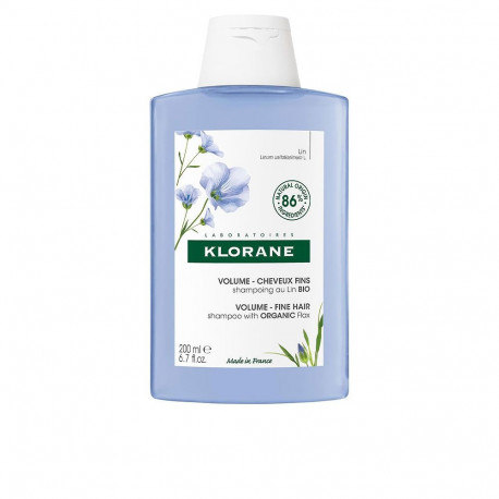 KLORANE VOLUMEN champú al lino bio 200 ml