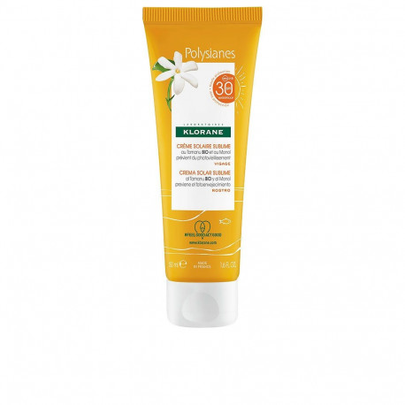 Klorane päikesekaitsekreem Polysianes Monoï y Tamanu Bio sublime SPF30 50ml