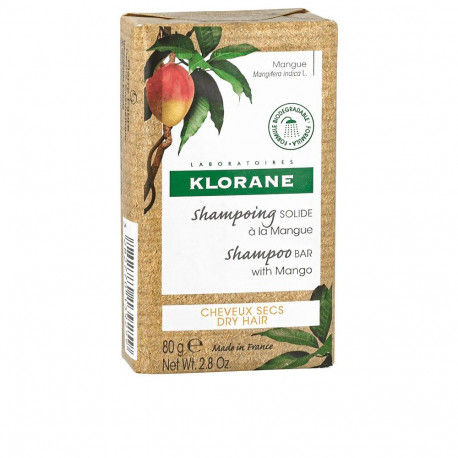 KLORANE AL MANGO champú sólido 80 gr