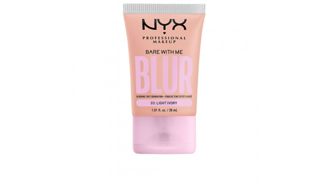 NYX PROFESSIONAL MAKE UP BARE WITH ME BLUR #03-light ivory 30 ml