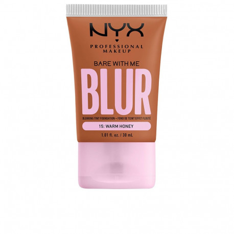 NYX Professional Make Up jumestuskreem Bare With Me Blur #15 30ml, warm honey