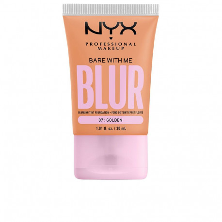 NYX Professional Makeup Bare With Me Blur 30ml, #07- kuldne