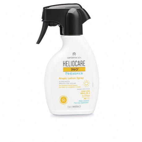 Heliocare päikesekaitsepihusti 360° Pediatrics atoopilisele nahale SPF50 250ml