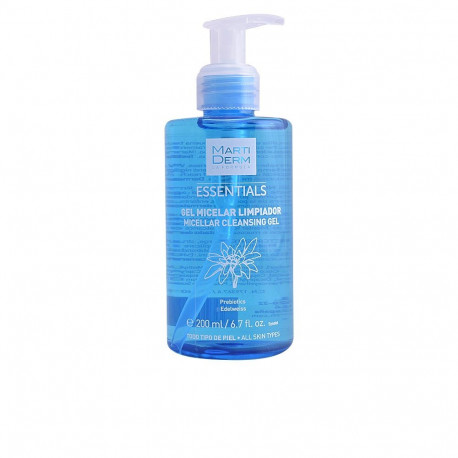 MARTIDERM ESSENTIALS gel micelar limpiador 200 ml