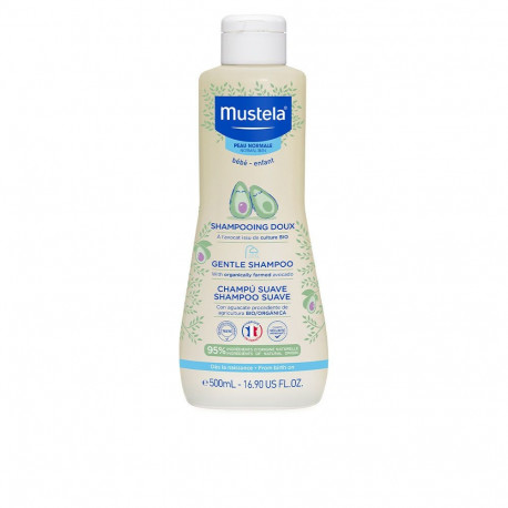 Mustela õrn šampoon beebidele ja lastele 500ml