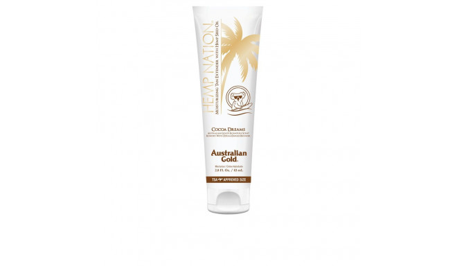 AUSTRALIAN GOLD HEMP NATION COCOA moisturizer tan extender 83 ml