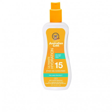 AUSTRALIAN GOLD SUNSCREEN SPF15 spray gel 237 ml