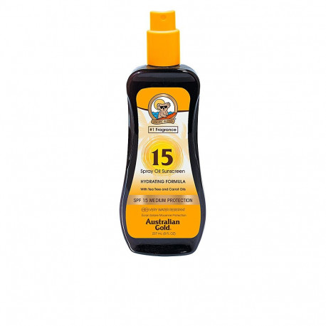 Australian Gold pihustatav päikesekaitseõli SPF15 niisutav koostis 237ml