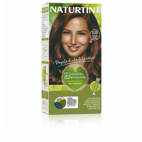 Naturtint juuksevärv #6.35 ammoniaagivaba 170ml, intensiivne kaneeli-kastanpruun