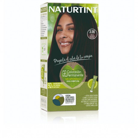Naturtint juuksevärv #3.56 ammoniaagivaba 170ml, intensiivne säravpunane